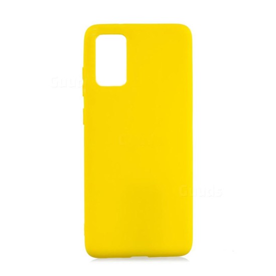 Capa de Silicone para Samsung Galaxy Note 20 Amarelo